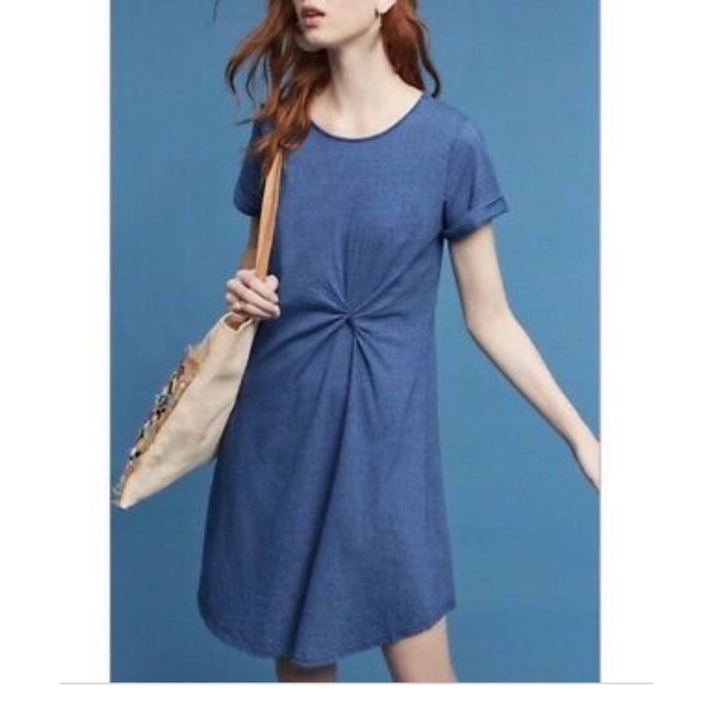 🎃 Holding Horses Blue Paula Knot Dress Sz M